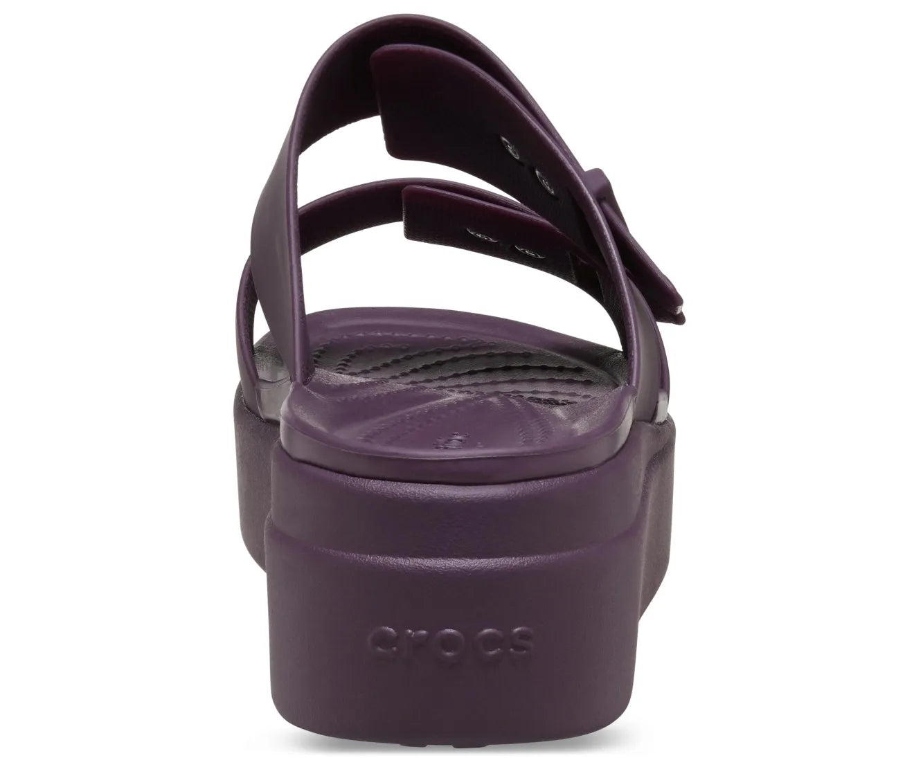 Brooklyn Buckle Low Sandal - Purple