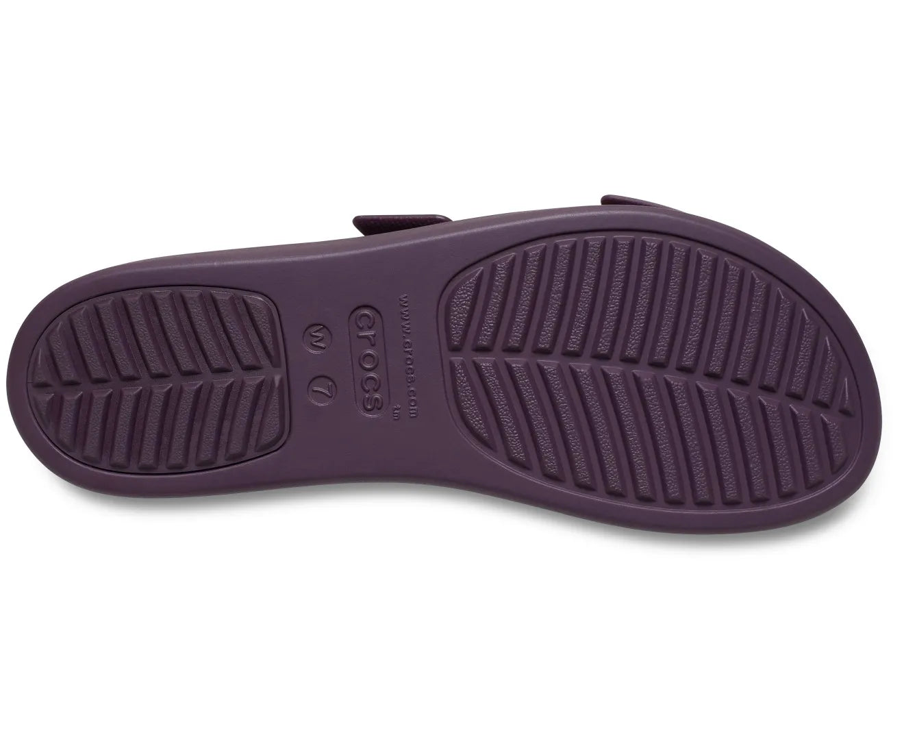 Brooklyn Buckle Low Sandal - Purple