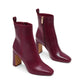 Adelisa Bootie Ground Cherry Lacquer