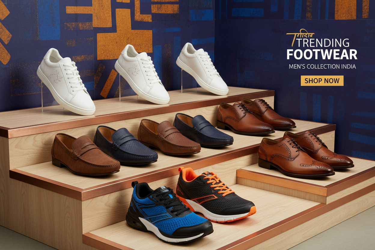 mens treding shoes collection in india